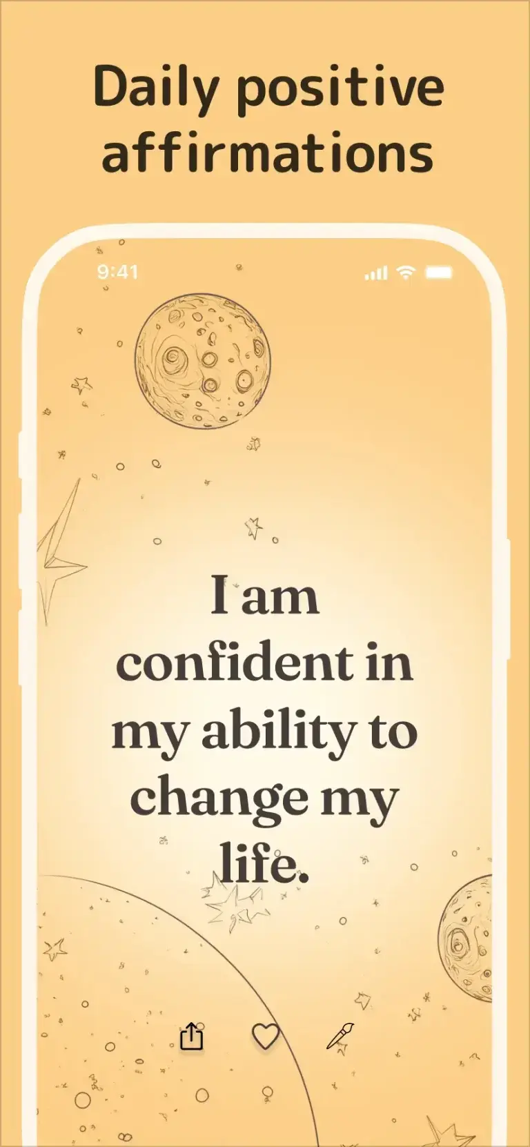 Vision board affirmations